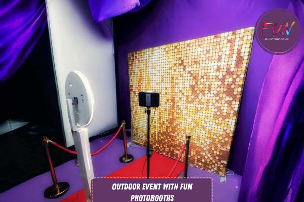 Outdoor Event with Our Photobooth In Melbourne