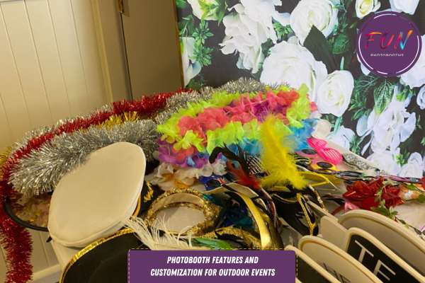Photobooth Features and Customization for Outdoor Events